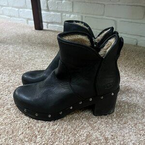 UGG Cam II Black Studded Booties